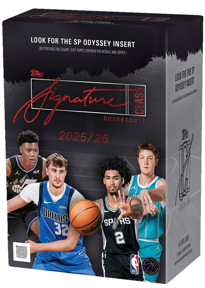 2025-26 TOPPS SIGNATURE CLASS Basketball VALUE BLASTER BOX NBA