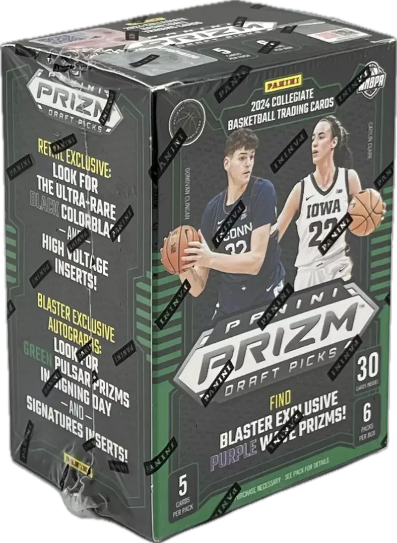 2024 Panini Prizm Draft Picks Collegiate Basketball 6-Pack Blaster Box