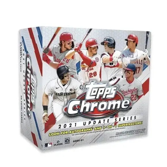 2021 Topps Chrome Update MLB Baseball Mega Box