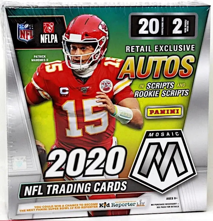 2020 Panini Mosaic Football Mega Box