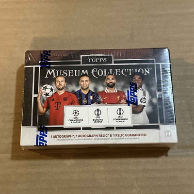 2024-25 Topps Museum Collection UEFA Champions League Hobby Box