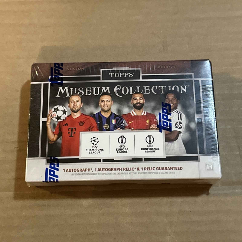 2024-25 Topps Museum Collection UEFA Champions League Hobby Box
