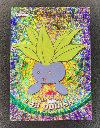 Oddish (43) Sparkle [Topps Pokemon Chrome Series 1]