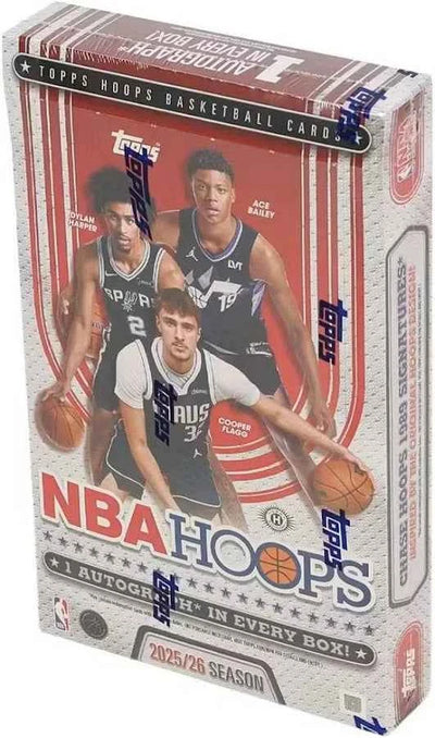 2025/26 Topps NBA Hoops Basketball Hobby Box