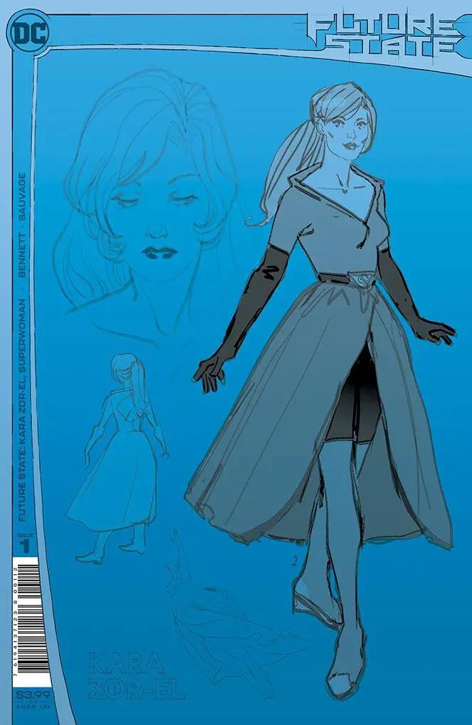 Future State Kara Zor-El Superwoman #1 (Of 2) 2nd Print Design Variant (02/09/2021) Dc