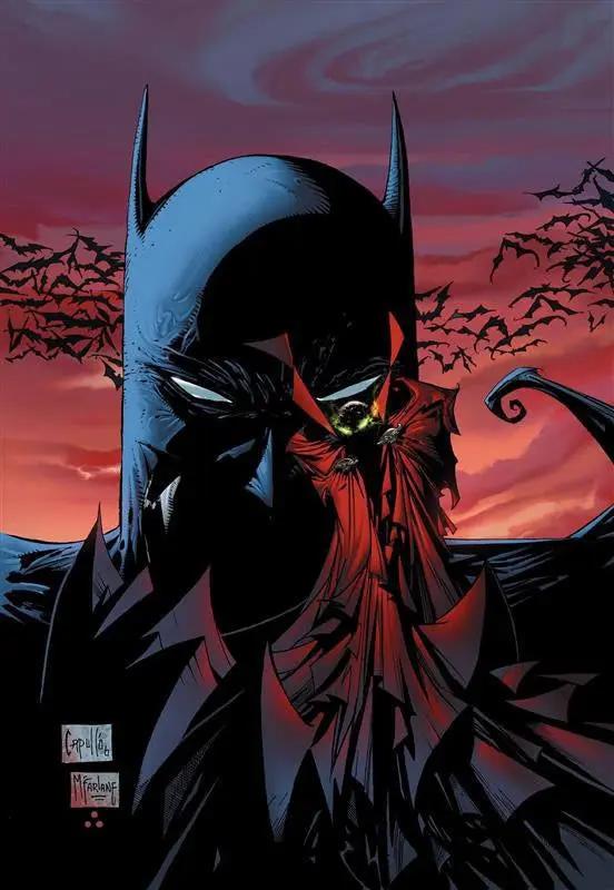 Batman Spawn #1 (One Shot) K Team Greg Capullo & Todd Mcfarlane Variant  (12/13/2022) Dc