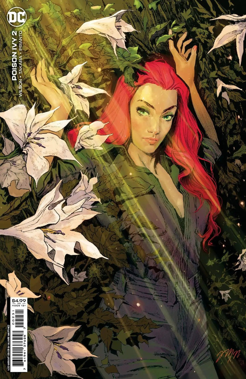 Poison Ivy #2 (Of 6) D 1:25 Alvaro Martinez Bueno Card Stock Variant (07/05/2022) Dc