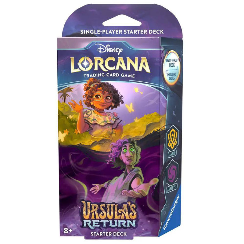 Disney Lorcana: Ursula's Return Starter Deck (Amber & Amethyst) - Ursula's Return