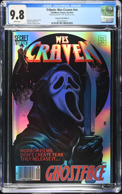 Wes Craven #1 Fame Series CGC 9.8 Caspersz 