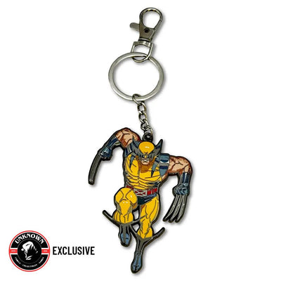 Marvel Wolverine 3-Inch Enamel Keychain – David Nakayama – SDCC 2026 Exclusive